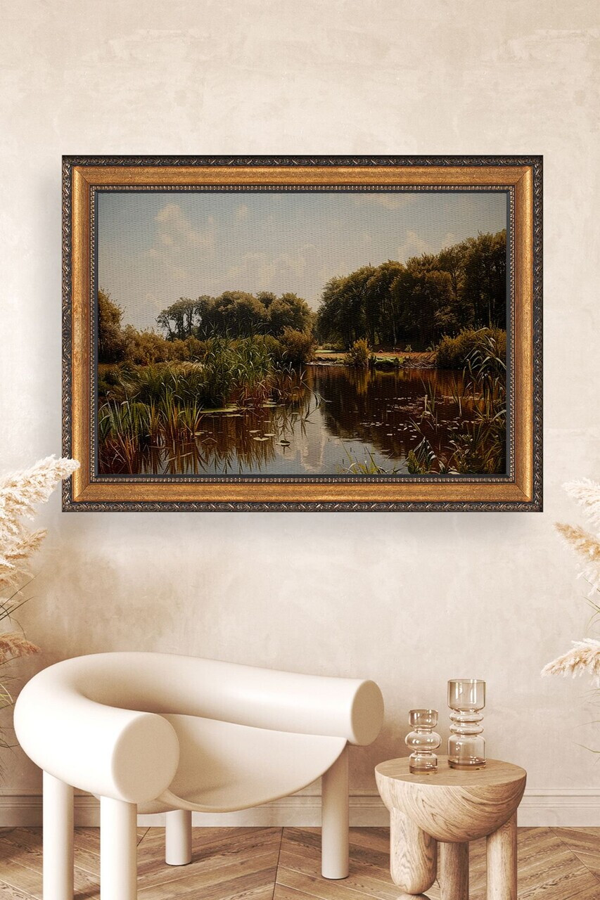 Tablou decorativ ATCRCVCNVSMDL62 ȚESĂTURĂ DIN POLIESTIREN/PÂNZĂ POLIESTER 50 x 70 cm Multicolor