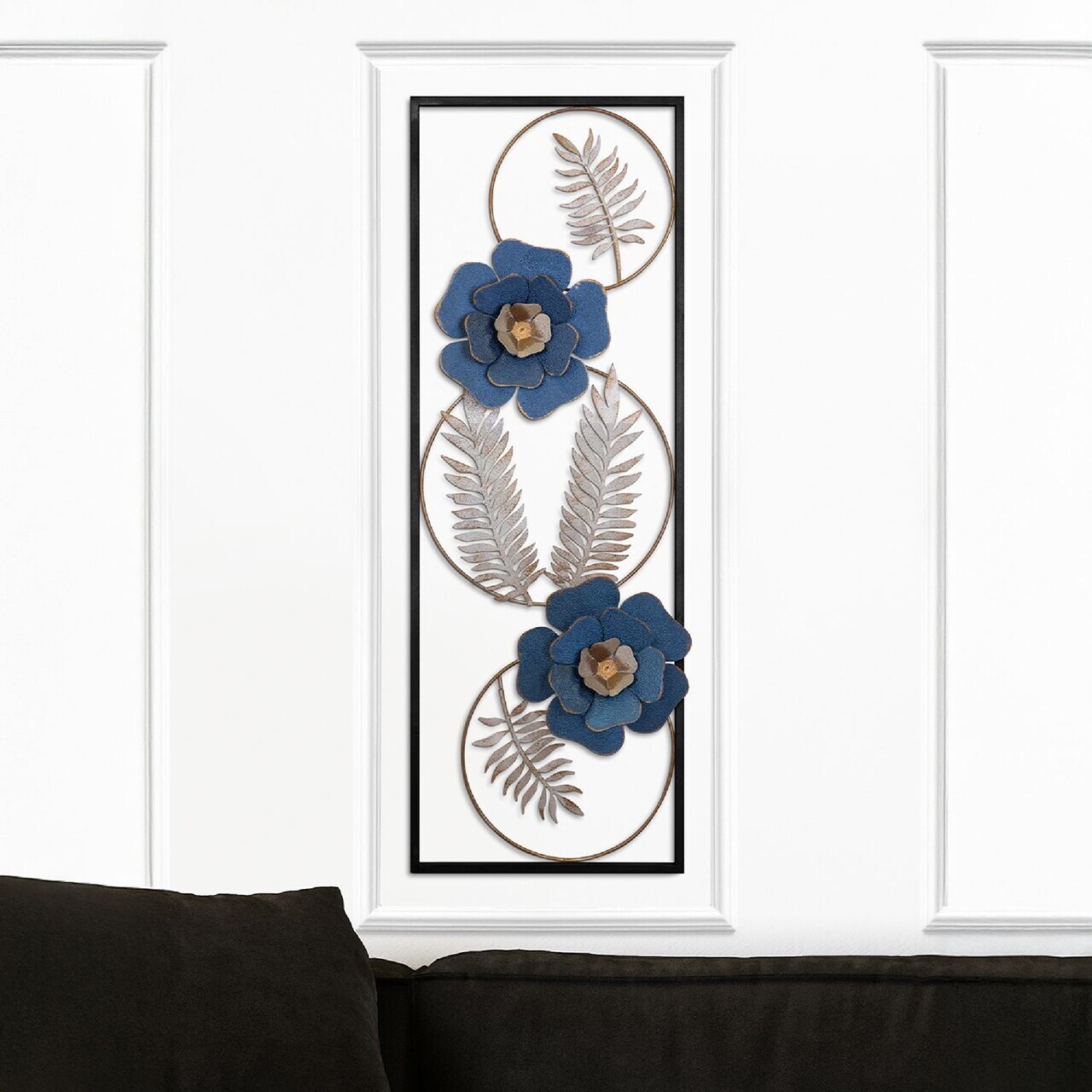 Decoratiune de perete, Menguen, Metal, Grosime: 0,6 mm, Multicolor — imaginea 2