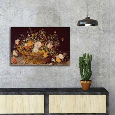 Tablou decorativ, famousart-069, canvas, dimensiune: 45 x 70 cm, multicolor