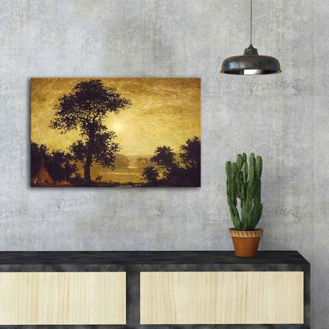 Tablou decorativ, famousart-110, canvas, dimensiune: 45 x 70 cm, multicolor