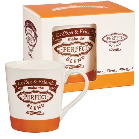 Cana in cutie cadou, perfect blend, churchill, portelan fine bone china, 300 ml