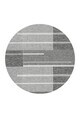 Covor, CLR-7203-Yuv-Gri-2346, 160x160 cm, Poliester, Multicolor