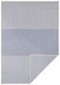 Covor reversibil Twin Supreme, Bougari, 120x170 cm, polipropilena, albastru/crem