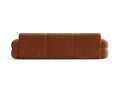 Canapea 4 locuri, Neo, Micadoni Home, 305x100x83 cm, tesatura Chenille, teracota