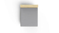 Cearceaf cu elastic pentru o persoana (IT) (ES), Grey, Patik, Bumbac