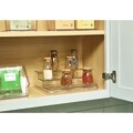 Organizator pentru condimente Linus, iDesign, cu 3 rafturi, 27x24.4x9 cm