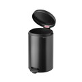 Cos de gunoi cu pedala, Brabantia, NewIcon, 20 L, 38x29x46.7 cm, otel, gri inchis