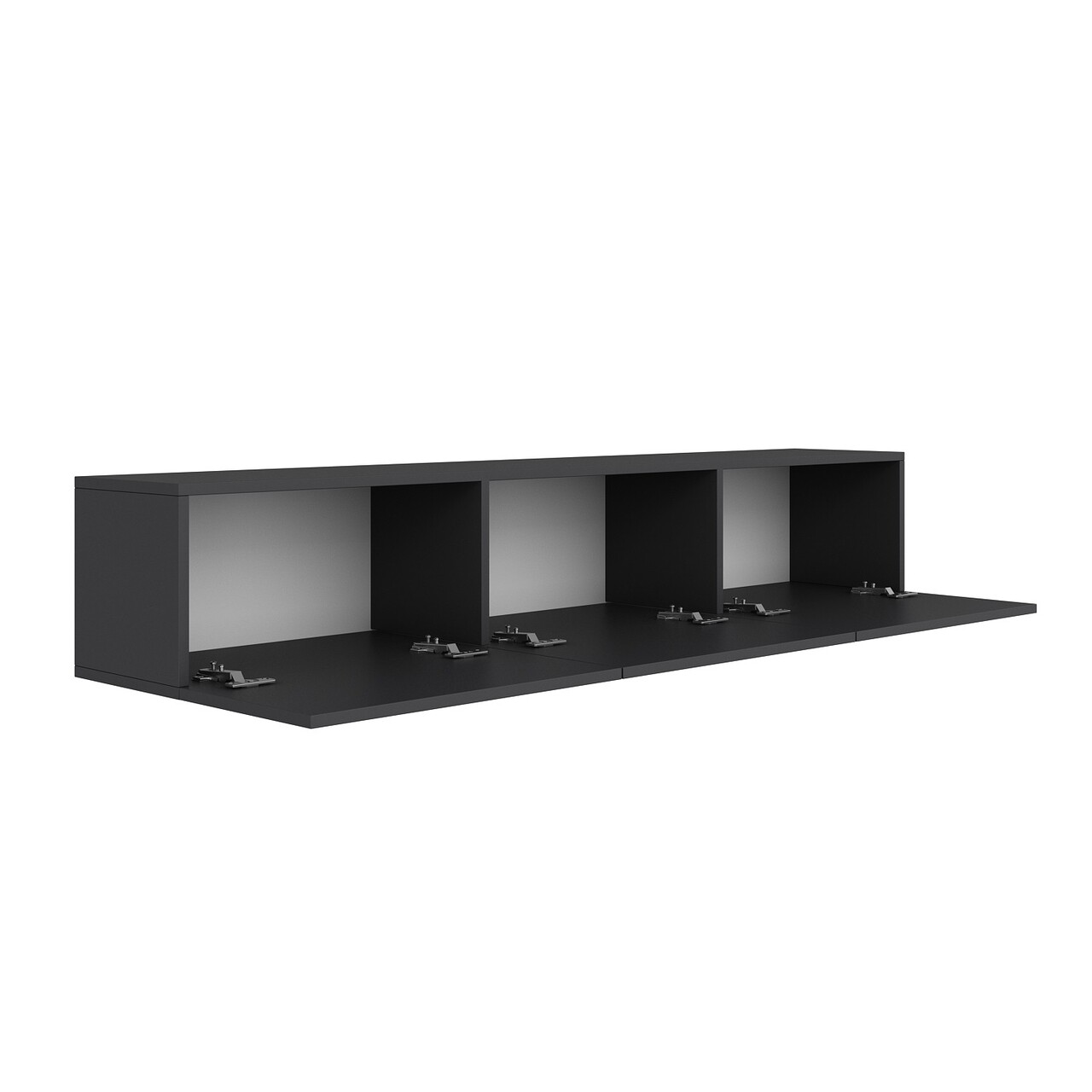 Comoda TV, Puqa Design, West, Antracit - 3 | YEO