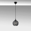 Lustra, Fulgor, 942FLG1449, Metal, Negru