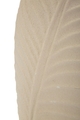 Vaza decorativa Dune High, Mauro Ferretti, 18x9.5x29.5 cm, fier, crem