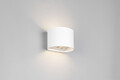 Aplica de perete pentru exterior Genie, RL NOW, 14x12x10 cm, 1W, 2x SMD, plastic, alb mat
