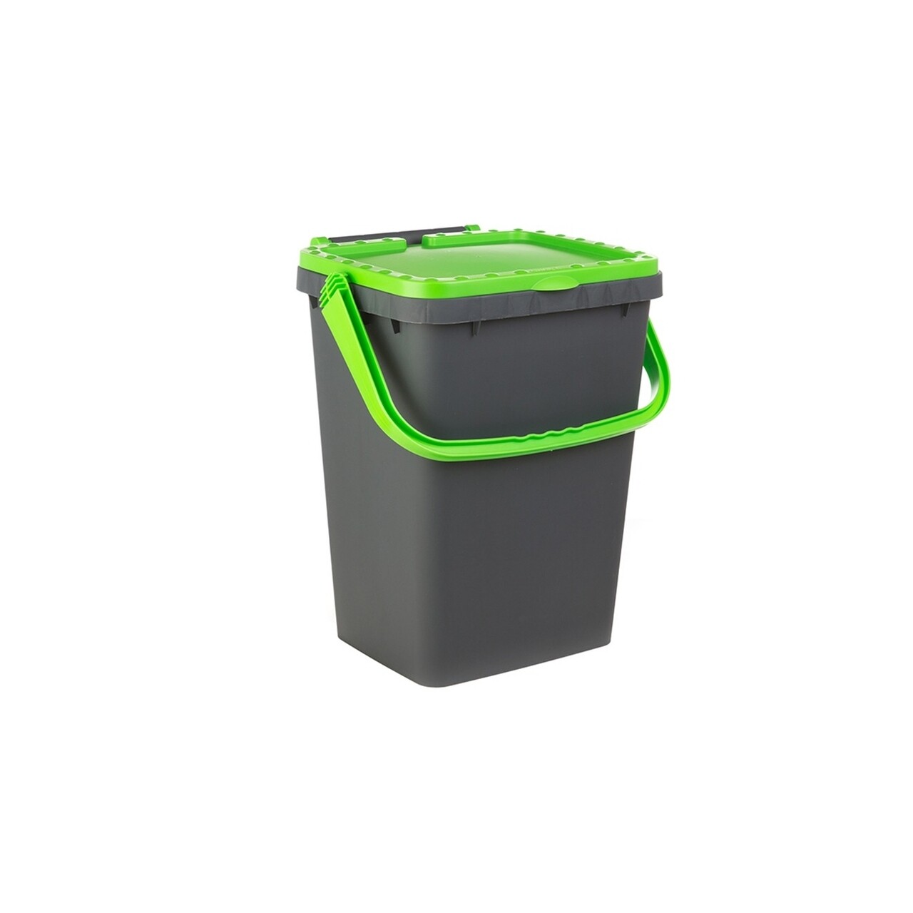 Cos De Gunoi ECO PLUS Stivuibil, Colectare Selectiva, Plastic, 50 L, Verde