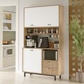 Dulap multifunctional, Locelso, RE7-SW, Stejar / Alb