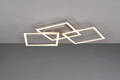 Plafoniera Trail, RL, 52.5x52.5x7 cm, 31W, 1x SMD, metal, gri