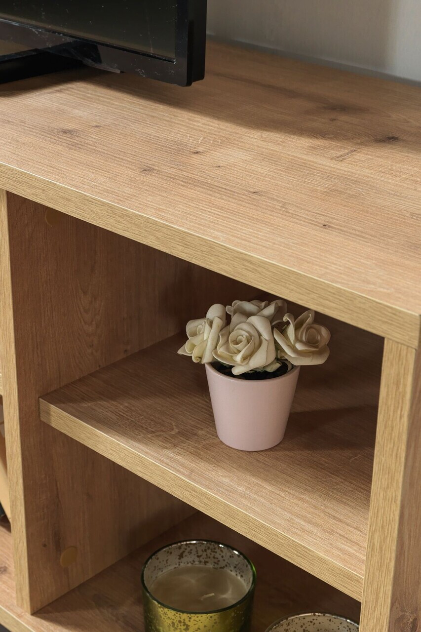 Comoda TV, Hanah Home, Şile 3610, 160x60x35 cm, PAL, Maro — imaginea 6