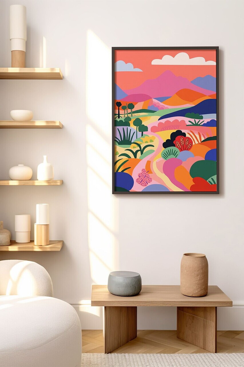 Tablou decorativ, Artnewclsyh78-5070, Lemn masiv, MDF, Multicolor - view 2