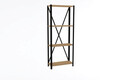 Corp biblioteca, Puqa Design, London, 60x149.5x29 cm, PAL, Safir / Negru