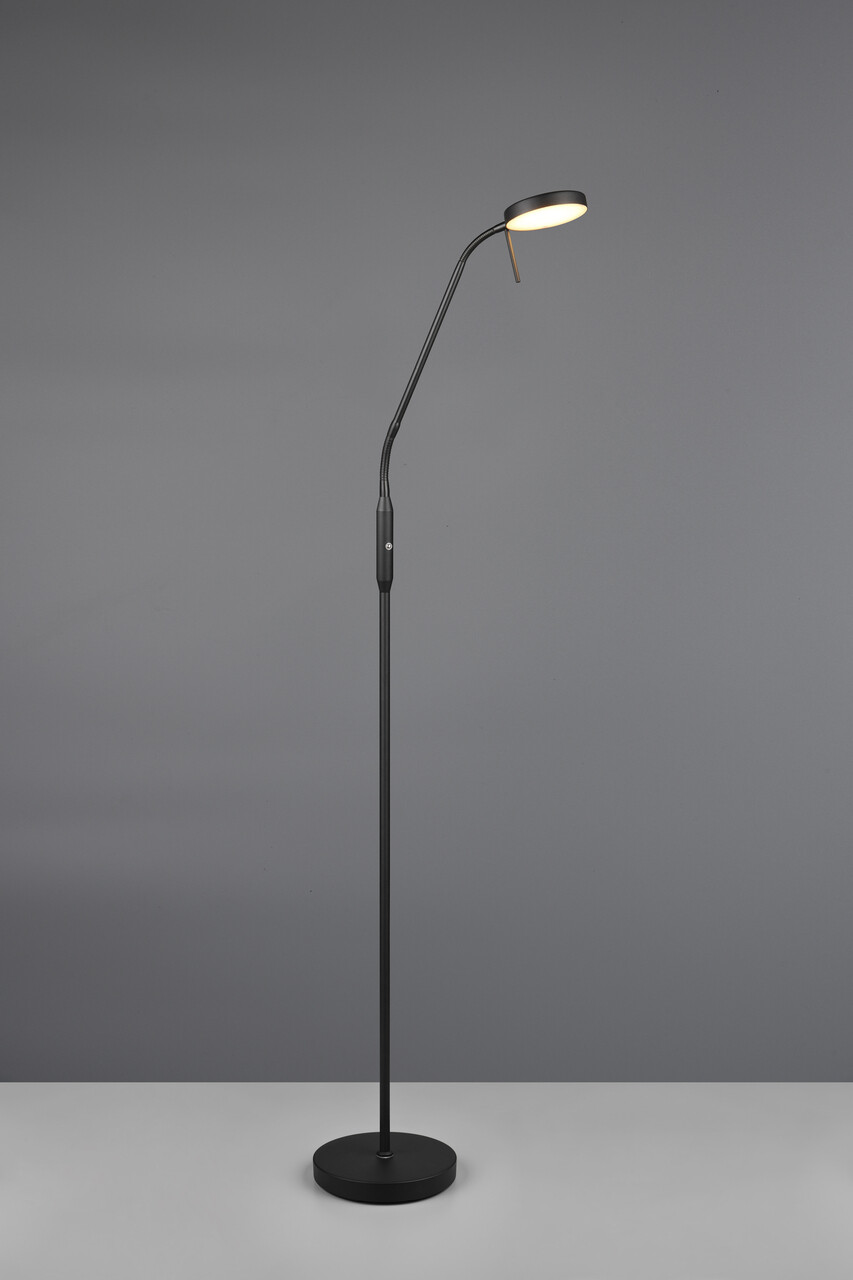 Lampadar Moreno, RL, 22x11x160.5 cm, 3W, 1x SMD, metal, negru mat - view 4