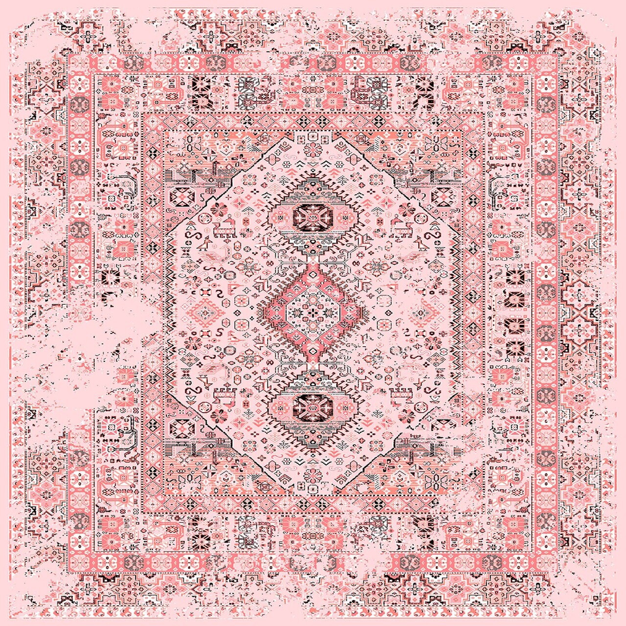 Covor, Eexfab1089-2, 140x220 cm, Multicolor - Imagine 2