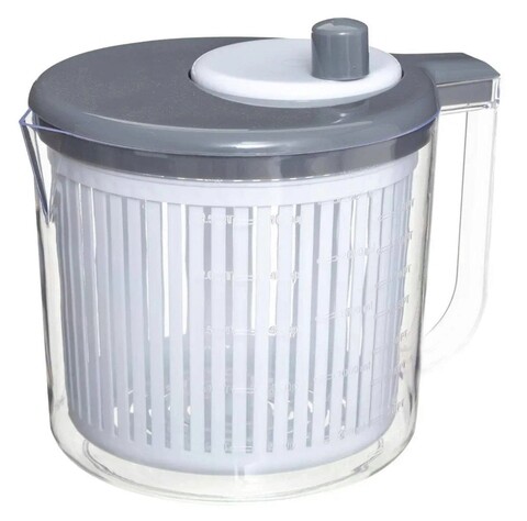 Uscator pentru salata, 5five, 21.5 x 17 x 19 cm, 2.5 L, gri 5five