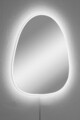 Oglinda cu Iluminare Led, Mirrorland, Quippy, Oglindă indestructibilă cu obturator, Alb