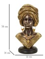 Figurina /sculptura decorativa  Nairobi, Mauro Ferretti, 21x16x38 cm, polirasina, multicolor
