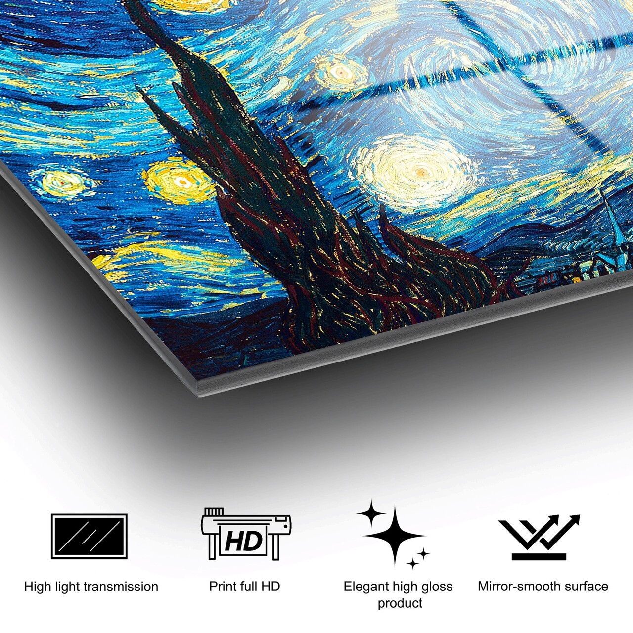 Tablou decorativ, UV-203 70 x 100, 70 x 100 cm, Multicolor - view 10