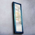 Oglinda decorativa, 40120MA-097, LEMN DE PIN, Cadru din lemn de pin (grosime: 27 mm), Multicolor