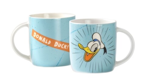 Cana donald, disney, 330 ml, portelan, multicolor