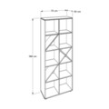 Corp biblioteca, Adore, Ktp-910-Bk-1, Alb/Rosu