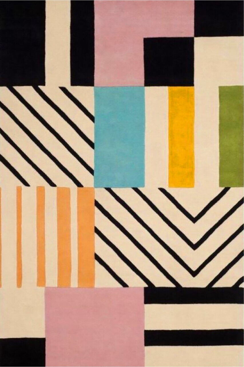 Covor, DC-2004-08, 80x150 cm, Poliester, Multicolor — imaginea 2