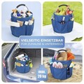 Organizator produse de curatenie Herkules, Maximex, 35x35 cm, poliester, albastru