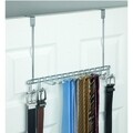 Cuier de usa pentru curele si cravate Classico, iDesign, 38x12x29 cm, otel