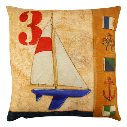 Perna, a12566, 43x43 cm, 50% bumbac / 50% poliester, multicolor