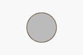 Oglinda decorativa, Siam, Ozze, 60x60x2.2 cm, MDF , Alb/Maro