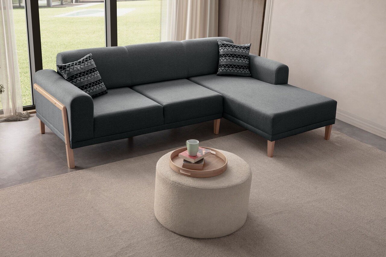 Coltar, Atelier del Sofa, 752EST1348, Lemn de carpen;PAL, Antracit - view 2