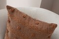 Husa de perna, Tuffet, 43x43 cm, Material: 100% POLIESTER, Maro