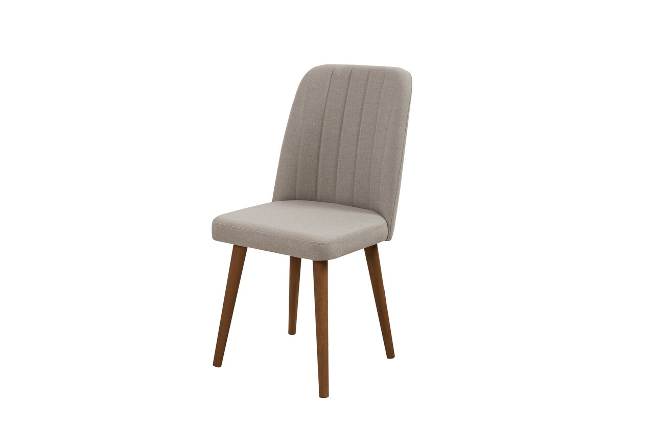 Set masa extensibila si scaune, Hanah Home, Vina 1005, Maro/Crem - imagine 10