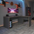 Birou, Adore, Rms-320-Ax-1, Antracit / Stejar