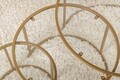 Set masuta de cafea, Nordure, Aurum, Auriu / Transparent