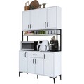 Dulap multifunctional, Rani, JE127 -2984, 120x198.6x40 cm, PAL, Alb