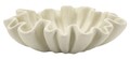 Vas decorativ Stons, Mauro Ferretti, 31x9 cm, polirasina, crem