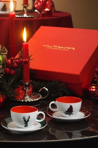 Set de cafea kutahya porselen, zg04kt03011896, 4 piese, portelan
