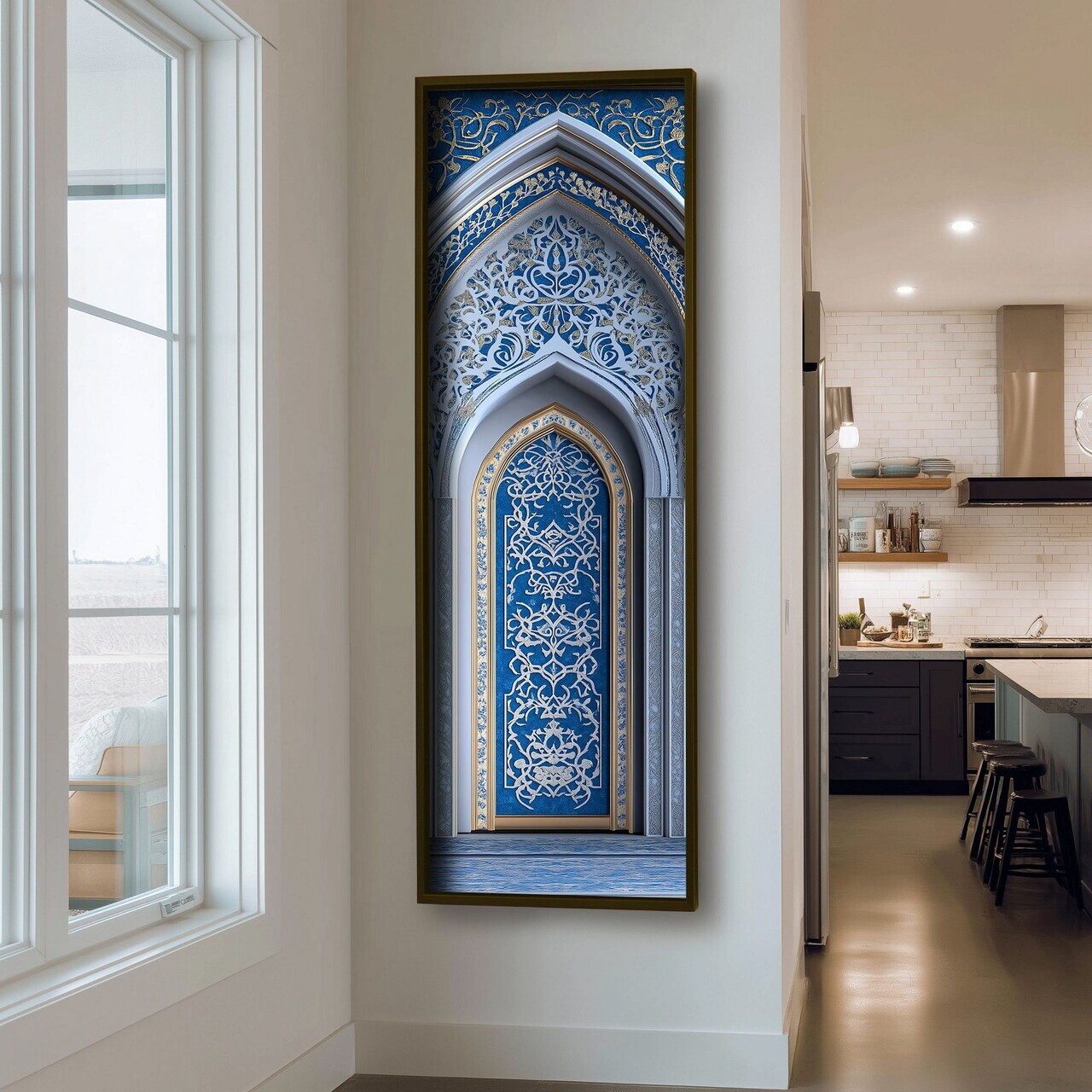 Tablou decorativ LAC066-150 MDF Lemn masiv Multicolor