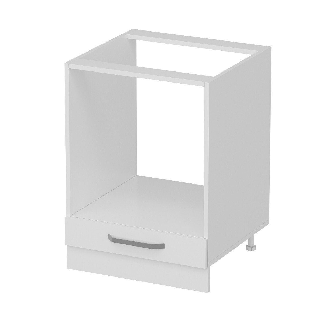 Dulap pentru bucatarie, Hanah Home, Minar, 60x87x58 cm, Alb — imaginea 6