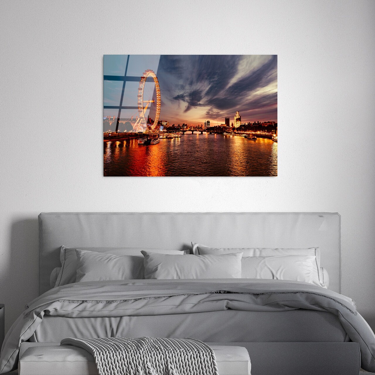 Tablou decorativ, UV-174 70 x 100, 70 x 100 cm, Multicolor - view 2