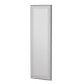 Oglinda decorativa, Siam, Buhem, 40x120x2.2 cm, MDF , Alb