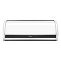 Cutie pentru paine, Brabantia, Roll Top Brilliant, 44.5x26.2x17.3 cm, otel, argintiu lucios