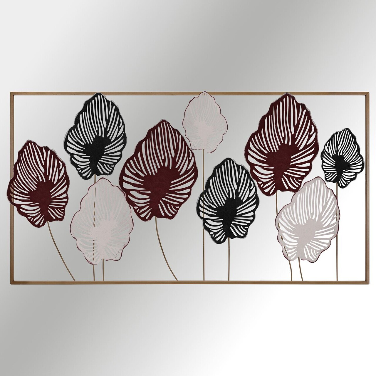 Decoratiune de perete, Melo, Metal, Grosime: 0,6 mm, Multicolor — imaginea 7