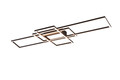 Plafoniera Irvine, TRIO, 105x42x6.5 cm, 60W, 1x SMD, metal, antracit
